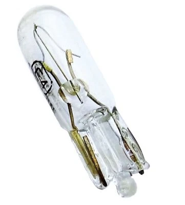 2 Stück T5 w1.2w Tachobeleuchtung Glassockel 12V 1,2W Glühbirne Steck Lampe - Bild 1 von 2