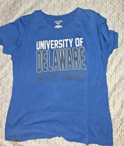 Camiseta de mujer 100 % algodón University of Delaware manga corta mediana - Imagen 1 de 2