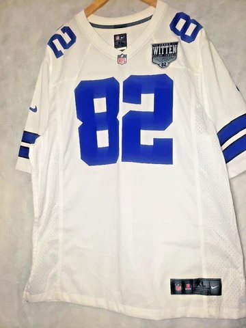 JASON WITTEN Dallas Cowboys NIKE Commemorative Replica Patch NFL Jersey Sz XL Cover