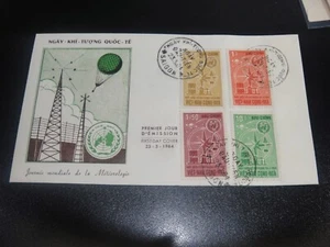 VIET NAM 1964 Sc#235-38 World Meteorological Day FDC VF - Picture 1 of 1