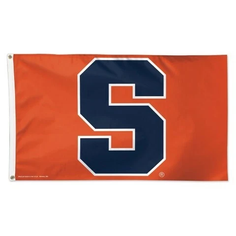 Syracuse Orange 3x5 Flag Deluxe Banner NCAA College Single Sided Sports Decor Cover