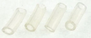 6 CLEAR RUBBER PICKUP HEIGHT ADJUSTMENT TUBING FOR FENDER STRAT OR TELE - Picture 1 of 2