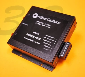 Opciones de fibra 290D2/1B02 dos vías RS485 datos dos cables TCVR - Imagen 1 de 1