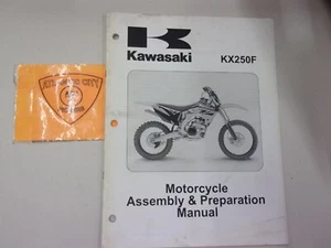 KAWASAKI KX250F Motorcycle Assembly & Preparation Manual - Picture 1 of 4
