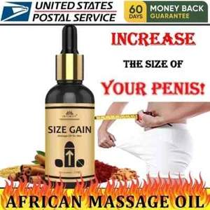 NEW XXXL GAIN 14+ INCHES ENLARGER GROWTH OIL| FASTER - 15 ML + FREE SHIP IN USA - Picture 1 of 5