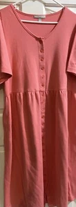 1X Easter/Spring/Summer MODEST Dress, 2 Pockets, Over-the-head Pull-on, NEW - Picture 1 of 3