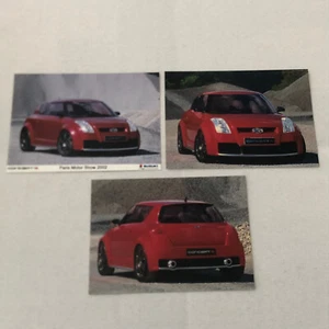 Suzuki Concept S Concept Car Prototype Factory Press Photo Photograph Lot 3x - Picture 1 of 5