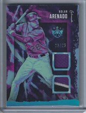 2020 Panini Diamond Kings DK Materials Holo Blue Nolan Arenado /25 #DKM-NA