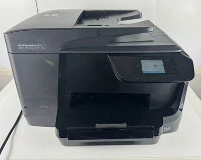 HP OfficeJet Pro 8710 Color Inkjet Printer NO INK - ALL in ONE - TESTED - Image 1 of 4