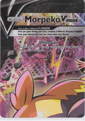 Morpeko V-Union - Promo SWSH: Sword & Shield Promo Cards SWSH287 NM Holo LP-NM - Image 1 of 2