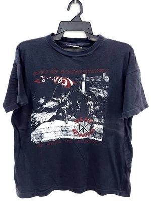 VINTAGE 80s DEAD KENNEDYS PUNK ROCK HARDCORE TOUR CONCERT PROMO T-SHIRT - Image 1 of 4