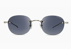 MONT BLANC MB0126s 002 51-21-145 Men's Sunglasses Pre-owned - Picture 1 of 11
