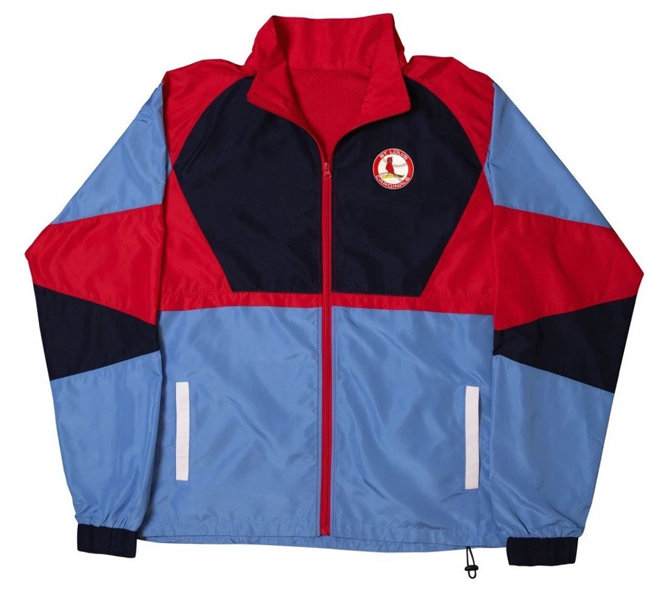 St. Louis Cardinals 90s Windbreaker Jacket Size XXL 90's Theme Night 9/20/24 - Image 1 of 1