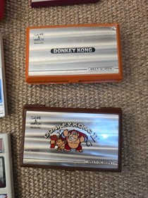 nintendo game and watch ONLY Donkey Kong 1 and 2
