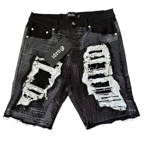 Guapi Shorts Distressed Ripped Limited Edition Designer Denim Size 32 (G22) - Picture 1 of 7