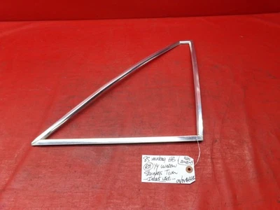 79-86 JUEGO DE MOLDURAS DE METAL INOXIDABLE VENTANA CUARTO PASAJERO DERECHO MUSTANG HATCHBACK Foto 1 de 4