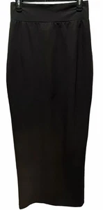 Bryn Walker neu mit Etikett schwarz SCHLANK GERADER ROCK Siro Viskose Elasthan Stretch GRÖSSE M $ 120 - Bild 1 von 4
