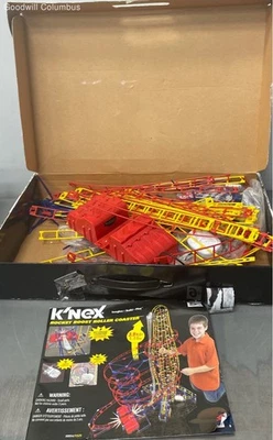 Disassembled K’NEX Rocket Boost Roller Coaster  - Image 1 of 4