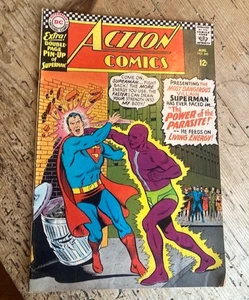 ACTION COMICS NR. 1966 340 - Parasite 1. Auftritt - Superman Pinup - gebrauchter Zustand - Bild 1 von 5
