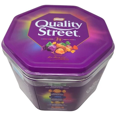 Quality Street 2.5kg XL Tin Chocolates Toffees 13 Varieties British (EUR 17.78/KG) - Image 1 of 3