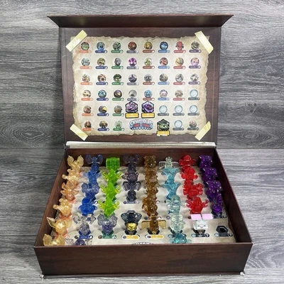 Skylanders Trap Team lot of 41 Trap Crystals in Collector Case Storage Box - Image 1 of 4
