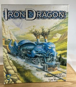 Iron Dragon Mayfair Games 1994 First Edition Komplett!  Eisenbahn Imperium Fantasy - Bild 1 von 15