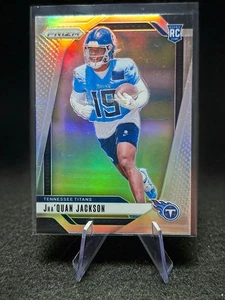 Nfl Panini Trading Cards Jha'Quan Jackson 2024 SILVER Prizm #352 RC, Titans - Bild 1 von 2