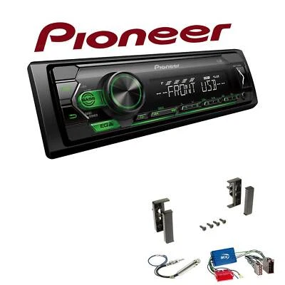 Pioneer Autoradio Android USB AUX mit Einbauset für Audi A2 ab 1999 schwarz - Bild 1 von 4