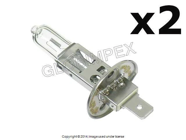 Mercedes w220 Halogen H1 Bulb Fog Light Headlight OEM NEW (2) + Warranty - Image 1 of 1