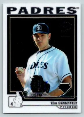 2004 Topps Chrome #241 Tim Stauffer FY AU RC (ref 210312) - Image 1 of 2