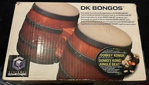 Nintendo Gamecube DK Donkey Kong Bongos - Boxed Used No Game - Picture 1 of 3
