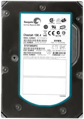 Hard Drive Seagate Cheetah 15K.4 ST373454FC 73GB 15000U/Min 8MB FC 3.5'' Inch - Image 1 of 3