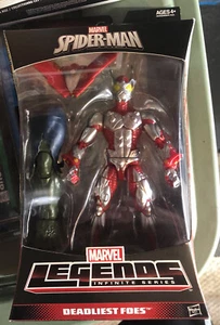 FIGURA DE ESCARABAJO DE MARVEL LEGENDS SIN USAR EN CAJA CONSTRUIR ULTIMATE SERIE GREEN GOBLIN VHTF DEAD FO - Imagen 1 de 2