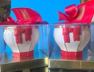 2X ¡DE COLECCIÓN RARO! 1994 - Elizabeth Arden Puerta Roja Porcelana Rojo Arco Vela 6.2 OZ - Imagen 1 de 4
