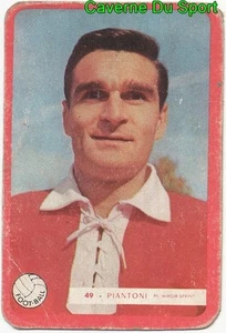 049 ROGER PIANTONI STADE DE REIMS FOOTBALL CARTE MIROIR SPRINT 1960's RARE - Picture 1 of 2