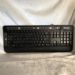 Microsoft Model 1343 Digital Media Keyboard 3000 X81502-018 Fully Functional - Picture 1 of 4
