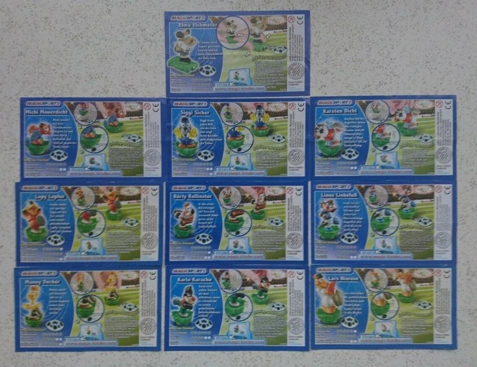 Satz BPZ "Magic Sport 2" 2008 alle 10 verschiedenen! - Bild 1 von 1