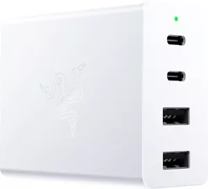 Razer USB-C 130W GaN Charger Portable Powerhouse: Small and Mighty-WHITE - Picture 1 of 1