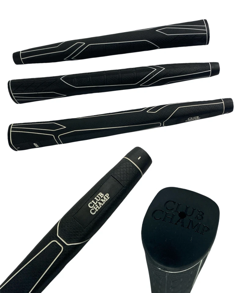 CLUB CHAMP Oversize Tour Elastomer Putter Grip Brand New Black - Image 1 of 1