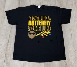 Pittsburgh Steelers Float Like A Butterfly Sting Like Antonio Brown Shirt Sz XL - Picture 1 of 6