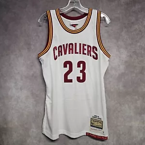 NWT Mitchell & Ness Authentic 2015 Finals Cavs Lebron James 23 Jersey 40 M $300 - Picture 1 of 10