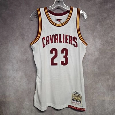 NWT Mitchell & Ness Authentic 2015 Finals Cavs Lebron James 23 Jersey 40 M $300 - Image 1 of 4