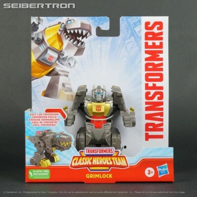 GRIMLOCK Transformers Classic Heroes Team Rescue Bots Dinobots Hasbro 2022 New - Image 1 of 4