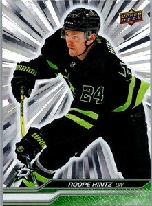 2023-24 Upper Deck Series 1 Starburst Roope Hintz Dallas Stars #55