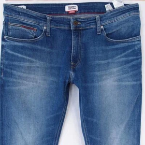 Mens Tommy Hilfiger SCANTON SLIM Stretch Slim Straight Blue Jeans W38 L32 - Picture 1 of 7
