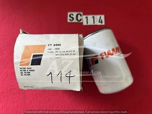 Filtro olio Fiat-Iveco 190-38 220-38 240-38 turbo FT 4965 Fiamm - Picture 1 of 3
