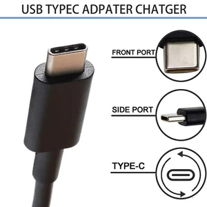 65W Type-C USB-C Laptop Adapter Charger Dell/HP/Lenovo/ASUS/Acer/Samsung OEM - Picture 1 of 10