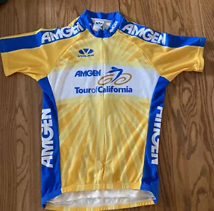 VOLER AMGEN 2008 Tour of California Cycling Jersey Mens Medium Great condition - Picture 1 of 8
