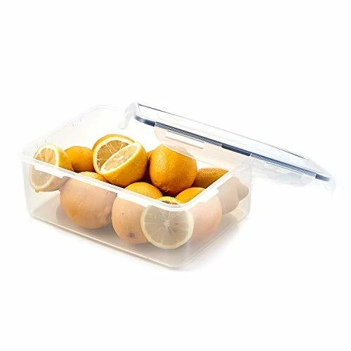 Lock & Lock, contenitore di stoccaggio rettangolare - trasparente / blu, 2,6 - Immagine 1 di 1