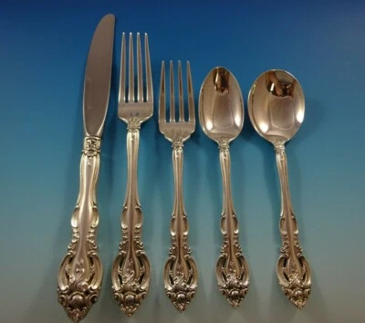 Juego de 8 cubiertos de plata esterlina La Scala by Gorham 41 piezas Foto 1 de 4